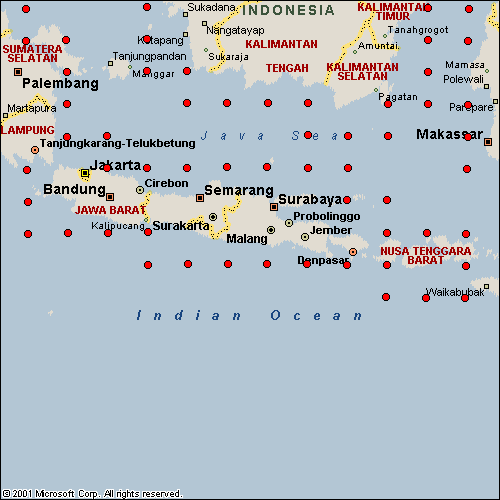 Java Indonesia Marine Weather indonesia map java. Java Indonesia Marine Weather
