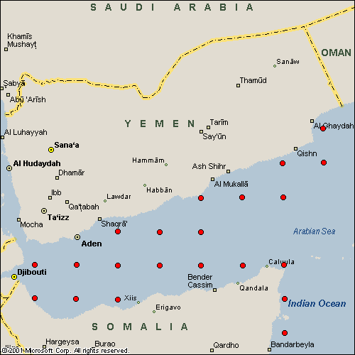 Yemen Marine Weather Forecast